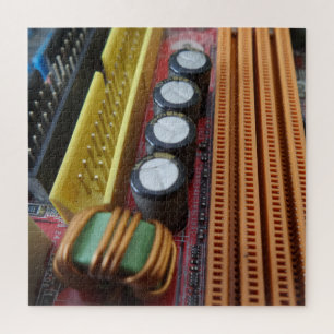 Steckdose und Schaltkreis-Puzzle, 676 Teile