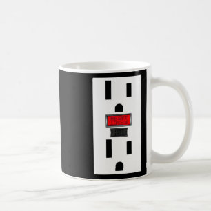 Steckdosen für elektrische Steckdosen, sonniges Ha Kaffeetasse