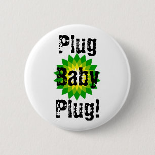 Stecker-Baby-Stecker! Button