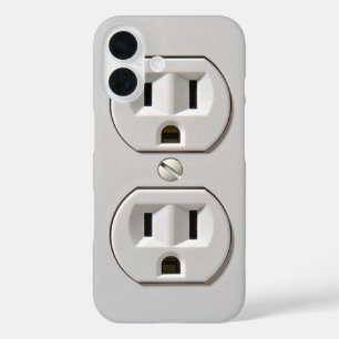 Stecker für das elektrische Auslass iPhone 16 Hülle