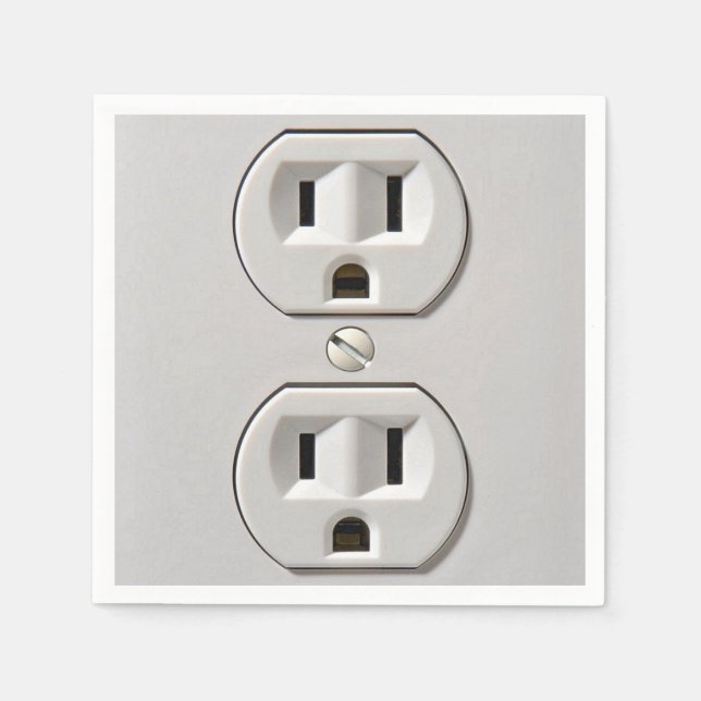 Stecker für das elektrische Auslass Serviette (Vorderseite)
