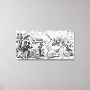 Stecker-Plan-Aufstand in Preston Leinwanddruck