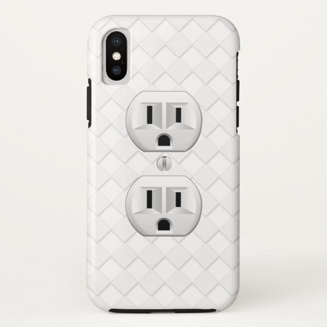 Steckverbinder-Steckverbinder-Steckverbinder-Steck Case-Mate iPhone Hülle (Rückseite)