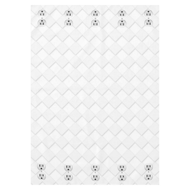 Steckverbinder-Steckverbinder-Steckverbinder-Steck Tischdecke (Vorderseite)