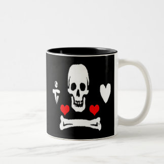Stede Mütze-Herzen Zweifarbige Tasse