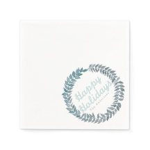 Steel Blue Vine | Aquarelltag