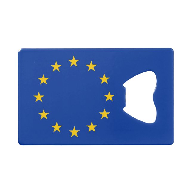 Steel Bottle Opener mit der Flagge europäischer Ge Geldbeutel Flaschenöffner (Vorderseite (Horizontal))