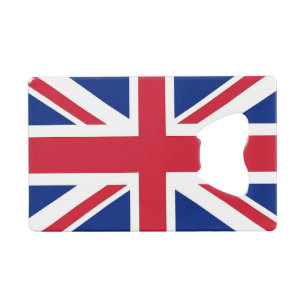Steel Bottle Opener mit Flagge des Vereinigten Kön Geldbeutel Flaschenöffner