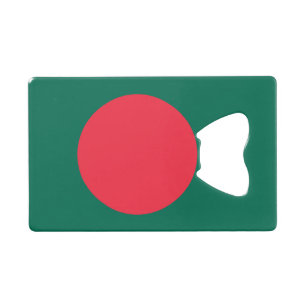 Steel Bottle Opener mit Flagge von Bangladesch Geldbeutel Flaschenöffner