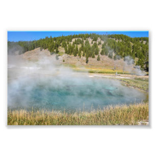 Steel Bridge Pool, Yellowstone-Nationalpark Fotodruck