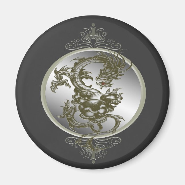 Steel Dragon Magnet (Vorne)