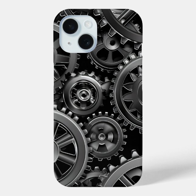 Steel Gearwork Dynamics Case-Mate iPhone Hülle (Rückseite)
