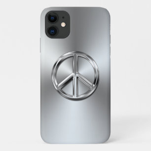 Steel Gradient Graphic Peace Symbol Case-Mate iPhone Hülle
