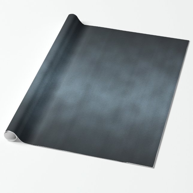 Steel Graue Gothic Ombre Hintergrund Art Geschenkpapier (Ungerollt)