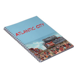 Steel Pier - Atlantic City Notebook Notizblock