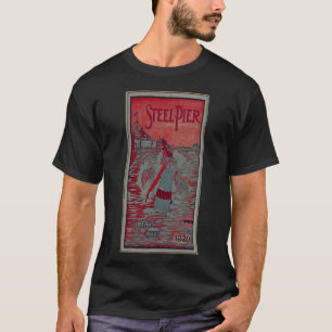 Steel Pier via Pennsylvania Railroad T-shirt