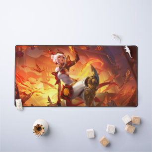 Steel Shadow Gaming Desk Mat Assassin-Ästhetik Schreibtischunterlage