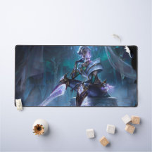 Steel Shadow Gaming Desk Mat | Assassin-Ästhetik