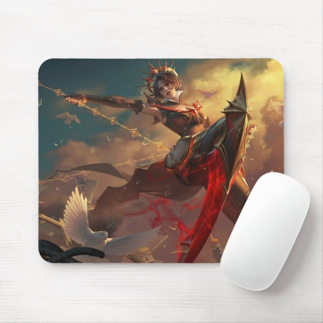 Steel Shadow Gaming Mousepad | Precision Blade Pad (Mit Mouse)