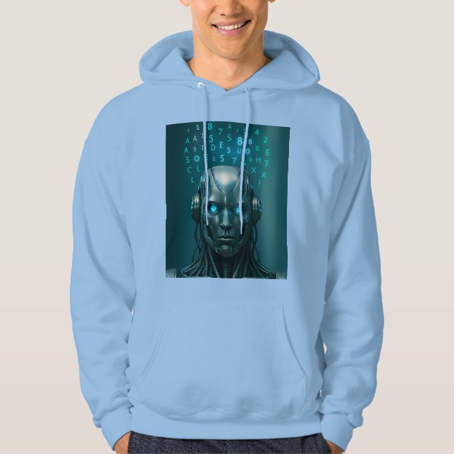 - "Steel Soul, Electric Mind" Hoodie (Vorderseite)