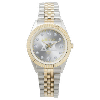 Steel Star von David Steel Diamond Dial Individuel Armbanduhr