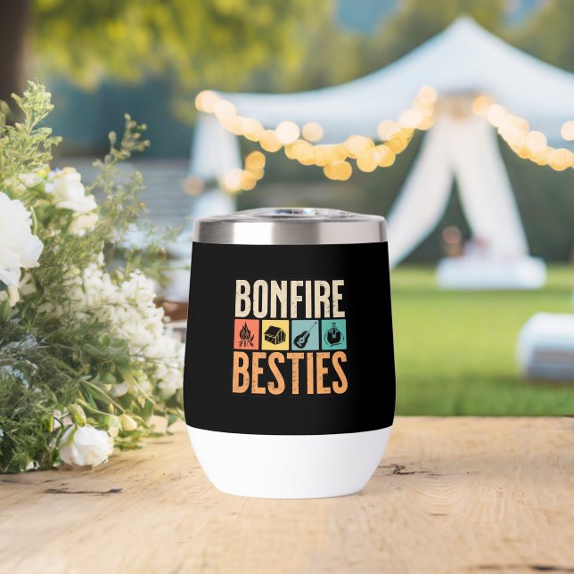 Steel Wine Tumbler (Hochzeit (gedreht))