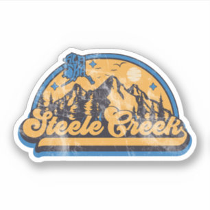 Steele Creek Alaska Aufkleber