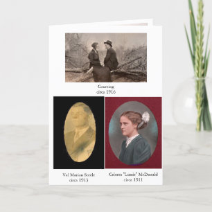 Steele Family Wiedersehen Karte