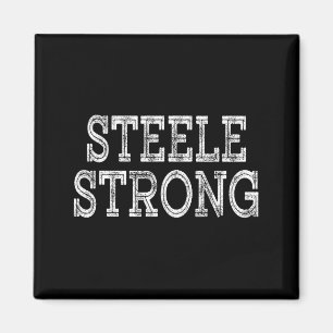 STEELE Starke Squad Familienzusammenkunft Nachname Magnet