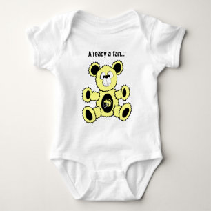 Steelers-Bär bereits ein Fan… Baby Strampler