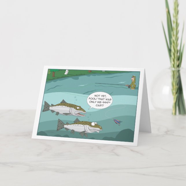 Steelhead Fisch von 1000 Kasten Karte (Vorderseite)