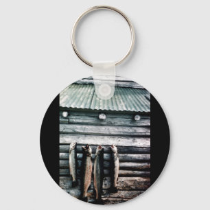 Steelkopfforelle oder Regenbogenforelle Schlüsselanhänger