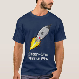 Steely-Mit Augen Missile Man T-Shirt
