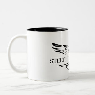 Steep Hollow Band - Logo-Tasse Zweifarbige Tasse