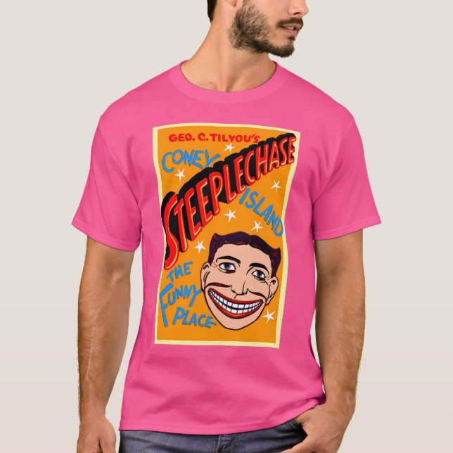 Steeplechase auf Coney Island T-Shirt (Vorderseite)
