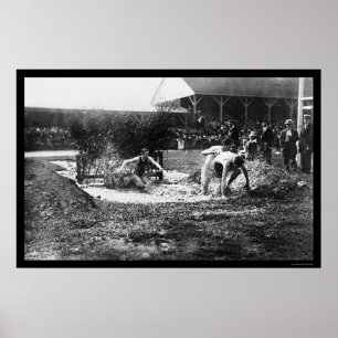 Steeplechase-Bahn-Rennen 1912 Poster