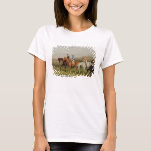 Steeplechasing: Am Anfang (Öl auf Leinwand) T-Shirt