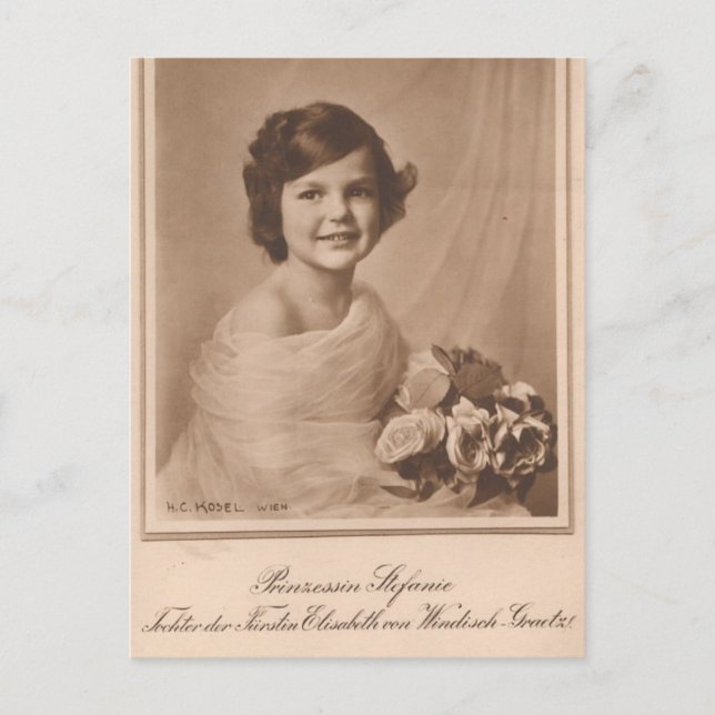 Stefanie Habsburg / Windisch-Graetz #052H Postkarte (Vorderseite)