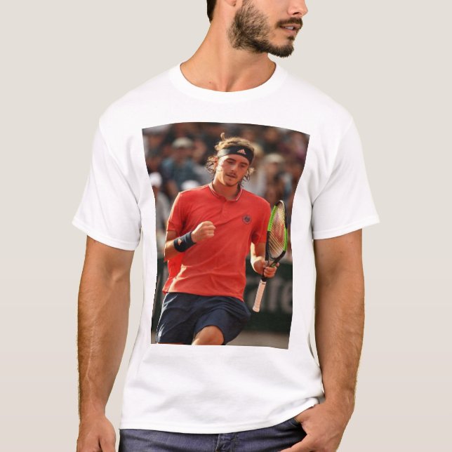 Stefanos Tsitsipas T-Shirt (Vorderseite)
