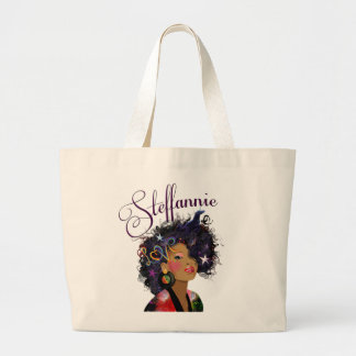 "Steffannie" (personalisierte Tasche) 2 Jumbo Stoffbeutel