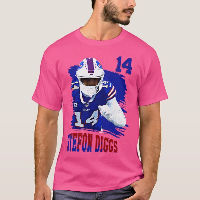 Stefon Diggs 14 T-Shirt (Vorderseite)