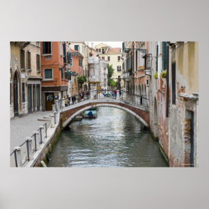 Steg in Venedig Poster