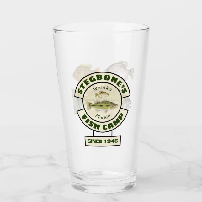 Stegbones Beer Pint Glass Glas (Vorderseite)