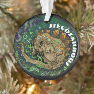 Stegosaurous Dinosaurier Art Ornament