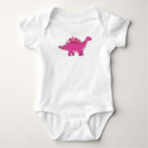 Stegosaurus Baby Bodysuit