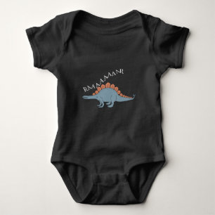 Stegosaurus - Baby Jersey Bodysuit  Strampler
