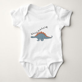 Stegosaurus - Baby Jersey Bodysuit  Strampler