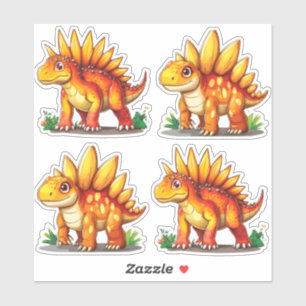 Stegosaurus Dinosaur Aufkleber