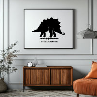 Stegosaurus Dinosaur-Silhouette