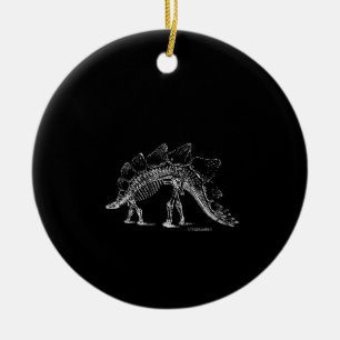 Stegosaurus-Dinosaurier-Skelett-Biologie Keramik Ornament